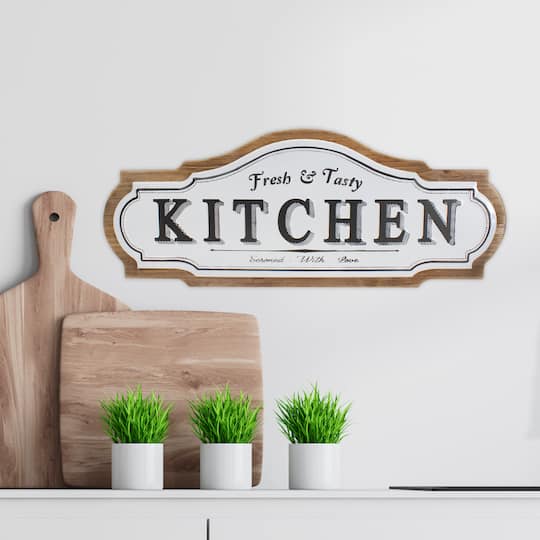 24" Fresh & Tasty Kitchen Wall Décor